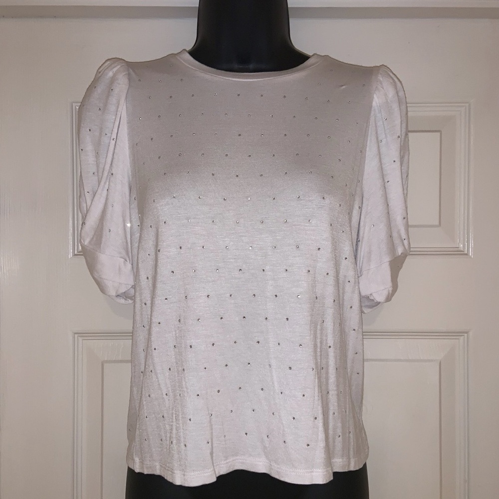 Generation ‼️SALE‼️ Love Amelia Crystal Puff Sleeve –– NWT